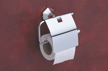 Tissue holder with flap