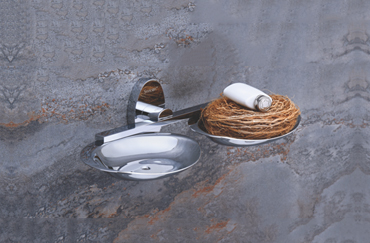 Dual Brass Soap Dish